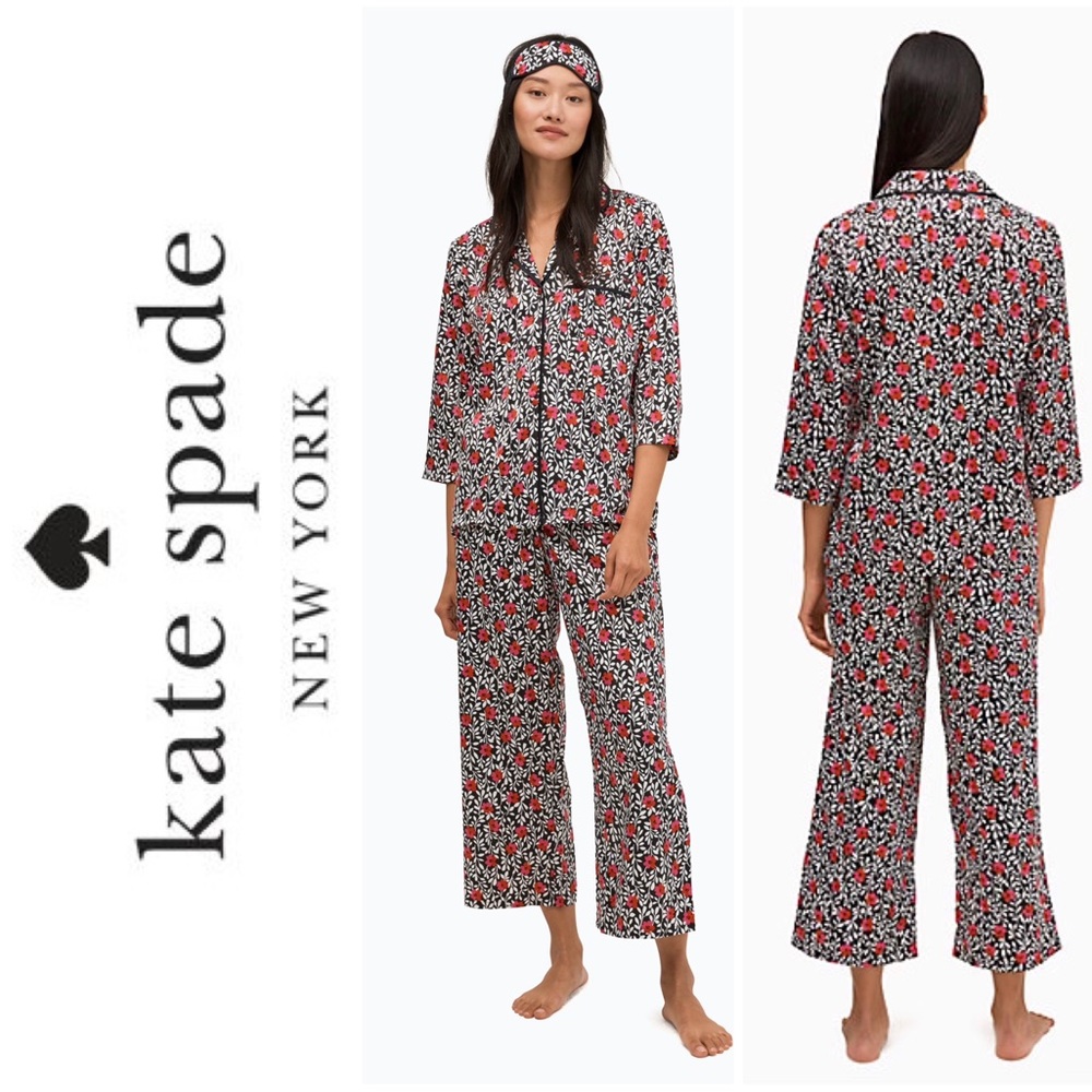 ♠️ Kate Spade, Floral Charm Pajama Set